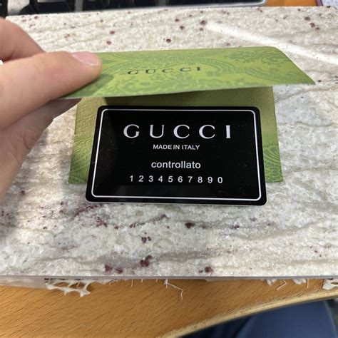 fake gucci store|gucci authenticity card.